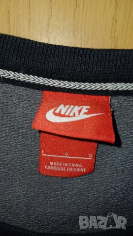 Nike сива горница Nike L, снимка 7 - Блузи с дълъг ръкав и пуловери - 47741476