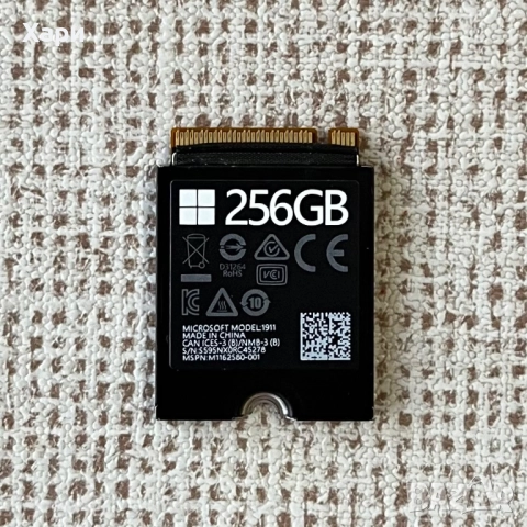 Microsoft 256GB M.2 NVMe 2230 SSD [Модел 1911]