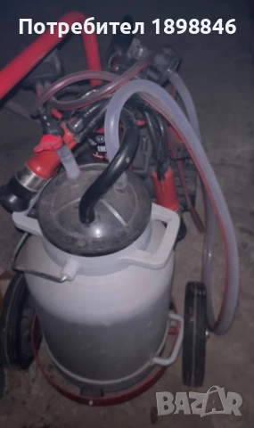 Доилен апарат за крави и кози