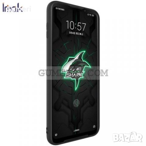 Xiaomi Black Shark 3 Pro - Силиконов Черен Гръб със Защита за Камерата , снимка 3 - Калъфи, кейсове - 34201710