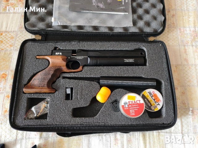Въздушен ПЦП пистолет Reximex RPA 4.5, снимка 2 - Въздушно оръжие - 54110405