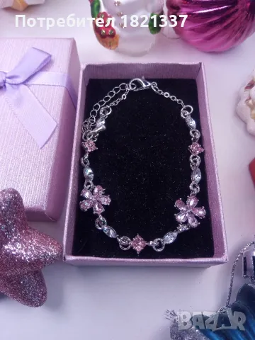 Гривна с кристали 