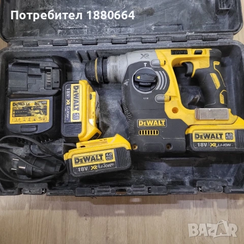 Перфоратор DEWALT 18V Li ion, снимка 2 - Други инструменти - 53957059