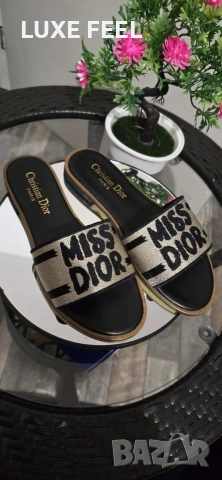 DIOR 💎Дамски Чехли 