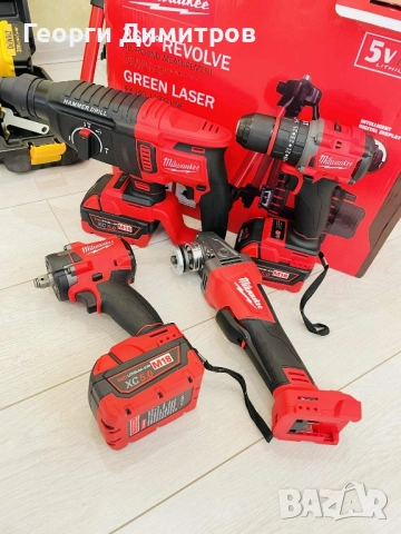 Комплект 4 във 1 Milawukee , снимка 2 - Стелажи и щандове - 52168553