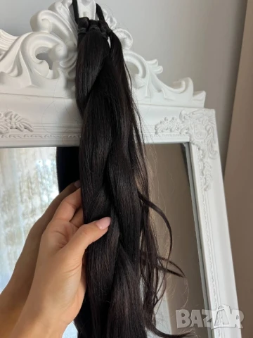 екстеншън , снимка 3 - Аксесоари за коса - 51053423