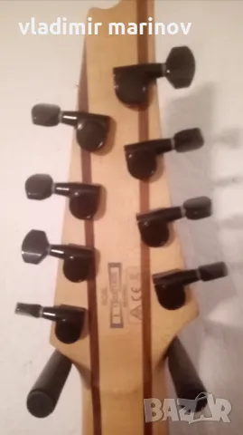 8 струнна електрическа китара Ibanez RG8L Black  за лява ръка, снимка 7 - Китари - 48198210