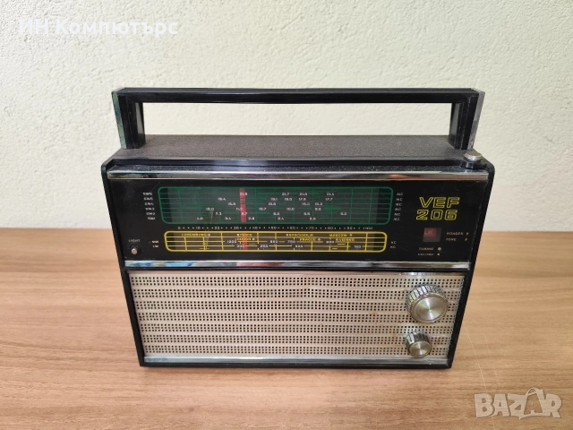 Продавам радио VEF 206, снимка 2 - Радиокасетофони, транзистори - 54157220