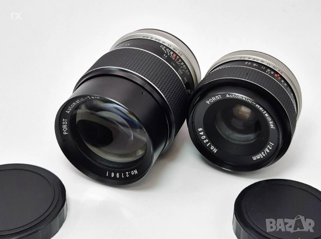 Porst 135mm f2.8 и 35mm f2.8 - m42 резба