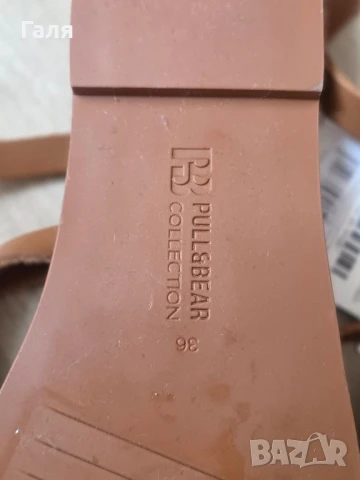 Сандали Pull Bear естествена кожа , снимка 3 - Сандали - 50827782