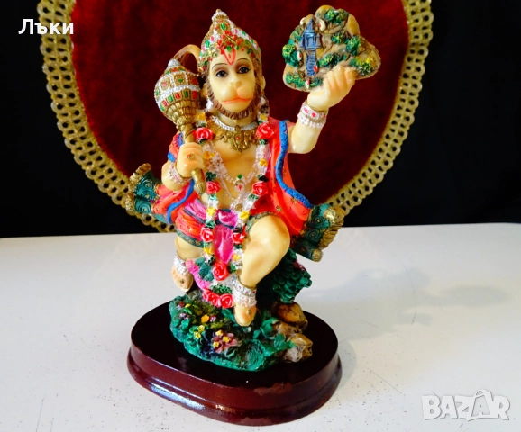 Статуетка Кралят на маймуните Хануман. , снимка 11 - Антикварни и старинни предмети - 51812975