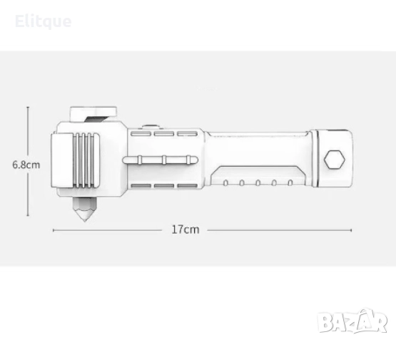 Многофункционално LED фенерче  4 в 1, снимка 2 - Други - 52855373