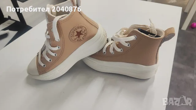 Converse 30 номер , естествена кожа, снимка 2 - Детски обувки - 56382418