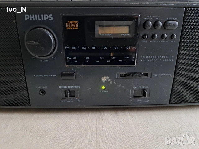Радио Philips AZ 8022., снимка 2 - Радиокасетофони, транзистори - 53273104