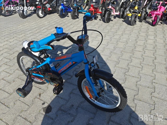 BG Детски велосипед 16" MASTER син, снимка 4 - Велосипеди - 54334290
