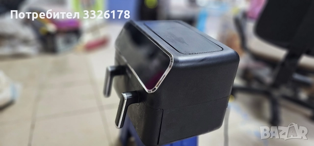 Двоен Air Fryer SKIVE | 2 кошници | Без мазнина | Работещ, снимка 4 - Съдове за готвене - 52896398
