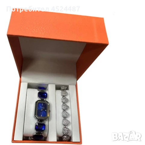 Луксозни дамски часовници с декоративни камъчета, снимка 2 - Дамски - 51319850