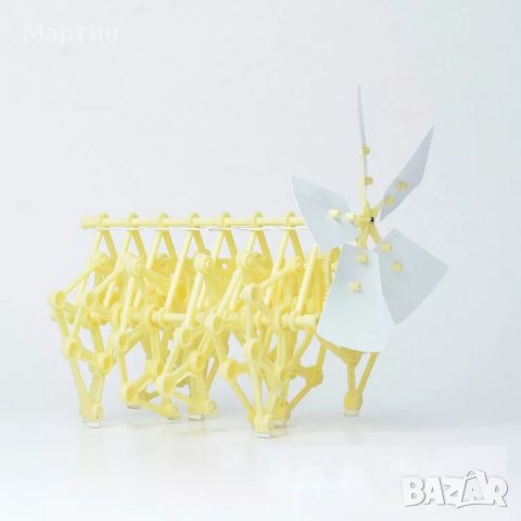 Вятърна многоходка Bionic Strandbeests за деца - сглоби си сам , снимка 8 - Конструктори - 37441642