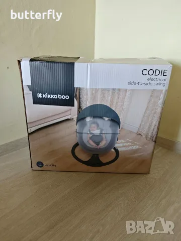 Електрическа бебешка люлка, шезлонг KikkaBoo Codie