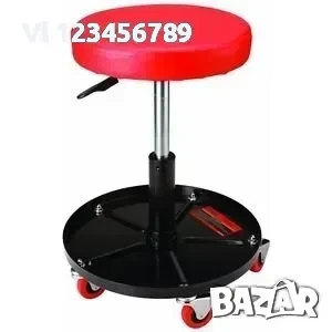 Автомонтьорски стол с поставка за инструменти, снимка 2 - Други инструменти - 53891589