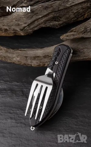 ПРОМО - Сгъваем комплект прибори за къмпинг | 4 в 1, снимка 3 - Екипировка - 49056342