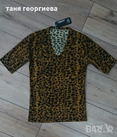 блуза с къс ръкав