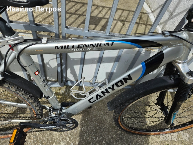 Алуминиев велосипед 26 цола CANYON-шест месеца гаранция, снимка 7 - Велосипеди - 54199965