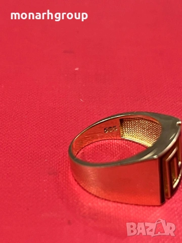 Златен пръстен, снимка 5 - Пръстени - 54336792