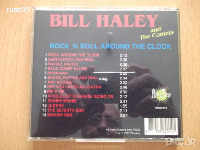 CD аудио "BILL HALEY - ROCK 'N ROLL AROUND THE CLOCK", снимка 3 - CD дискове - 44795739