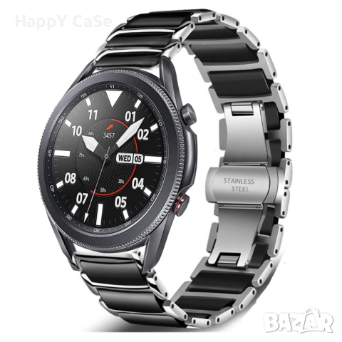 CERAMIC 2 Керамична каишка за Huawei Watch/Samsung/Apple/Garmin/Xiaomi/Amazfit, снимка 3 - Каишки за часовници - 51447494