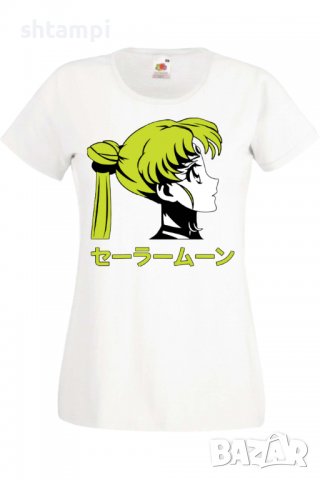 Дамска тениска Sailor Moon 03,Анимация,игра,Празник,Повод., снимка 3 - Тениски - 38074036