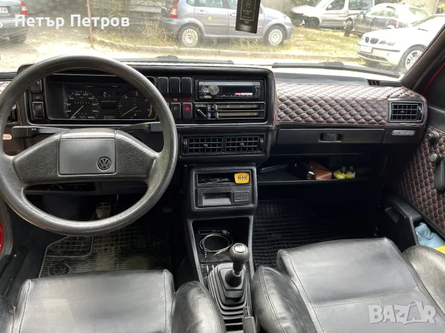 Фолксваген Голф2 1.6Д, снимка 12 - Автомобили и джипове - 56156416