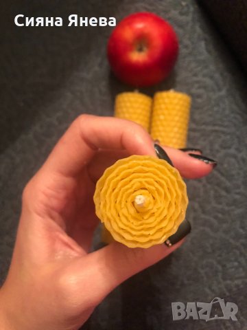 Пчелна свещ- голяма- ръчна изработка, снимка 4 - Други - 34969372