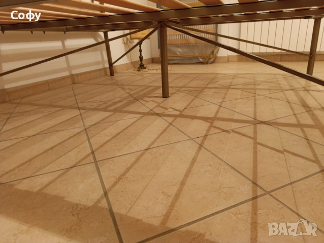 Италианска Месингова основа за матрак, снимка 3 - Спални и легла - 53885656