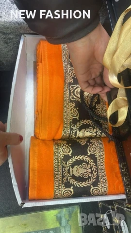 Памучни Хавлии -2бр с Кутия ✨ YVES SAINT LAURENT ✨ Calvin Klein ✨, снимка 5 - Хавлиени кърпи - 50944427