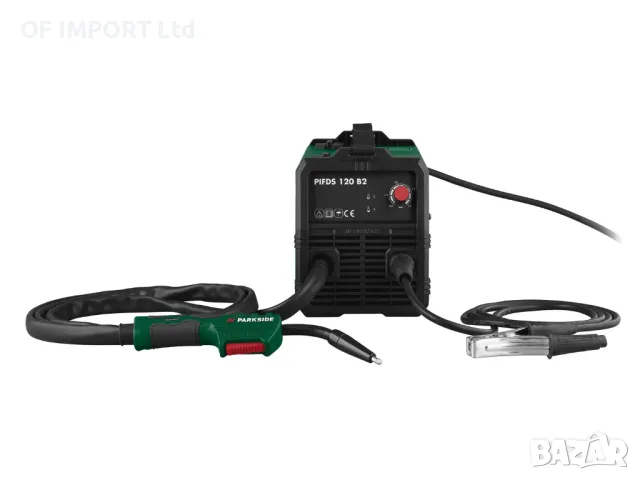 Инверторен Заваръчен Апарат Телоподаващо PARKSIDE PIFDS 120 B2 120A, снимка 5 - Други инструменти - 47505190