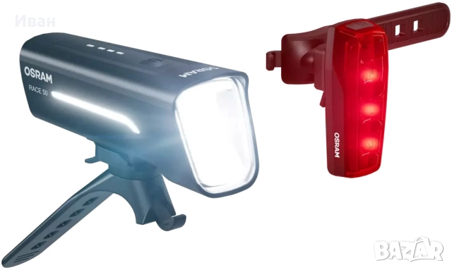 OSRAM Комплект светлини за велосипед/тротинетка 