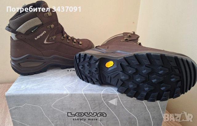 Lowa Дамски обувки за трекинг Renegade EVO GTX MID Ws, espresso/anthracite, снимка 3 - Маратонки - 53369298