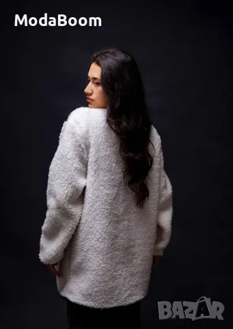 Дълго дамско яке, снимка 2 - Якета - 48374318