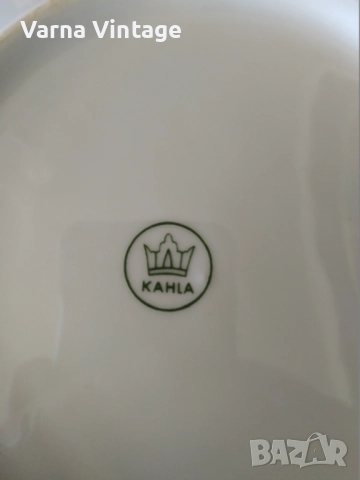 Колекционерска чиния Круиз по Рейн 1979 Фиделитас Карлсруе. КрайцерКарлсруе. KAHLA ГДР (Германия)., снимка 4 - Колекции - 51641428