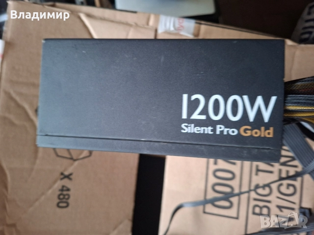 Cooler Master Silent Pro Gold 1200w, снимка 2 - Захранвания и кутии - 52389154
