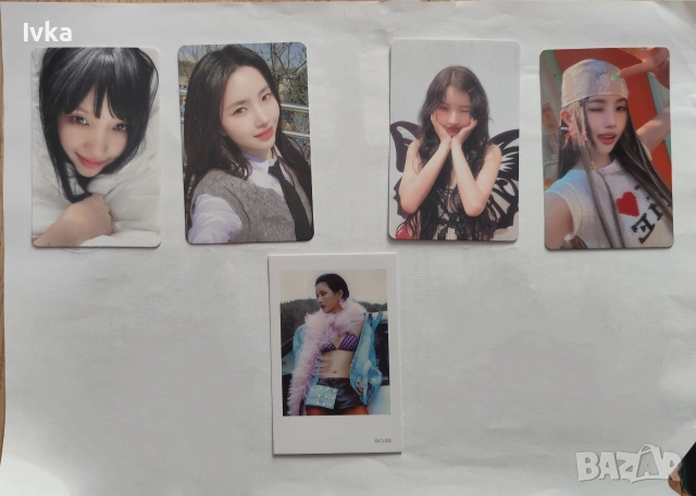 кпоп картички, снимка 12 - Други музикални жанрове - 54149670