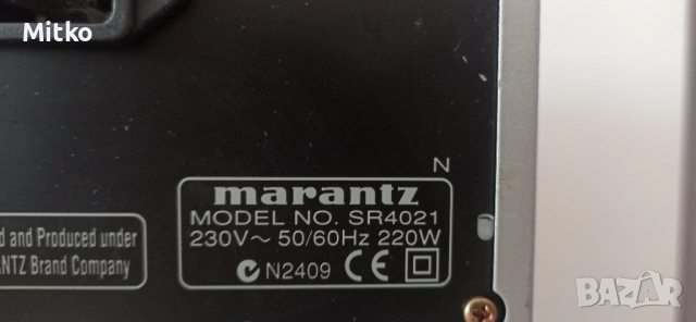 Marantz sr4021 стерео усилвател  , снимка 9 - Ресийвъри, усилватели, смесителни пултове - 51786996