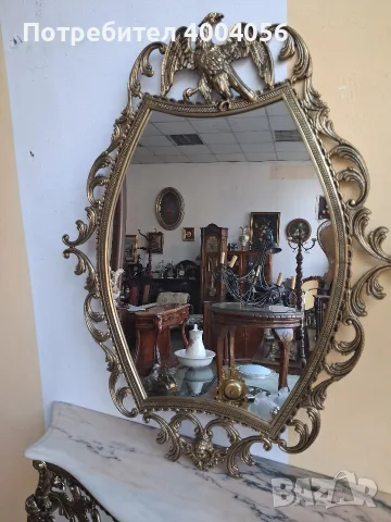 Бронзова конзола , снимка 7 - Антикварни и старинни предмети - 56128029