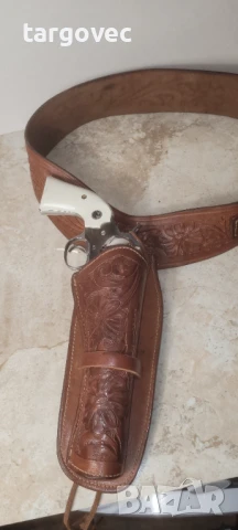 Мексикански каубойски кобур ръчна изработка