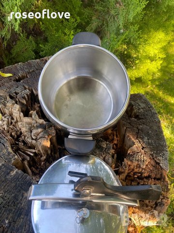 AETERNUM ITALY / Италия качествена тенджера под налягане 5 литра - вариант 2, снимка 6 - Съдове за готвене - 34526979