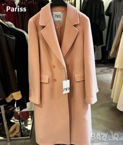 ZARA вълнено палто, снимка 3 - Палта, манта - 52951725