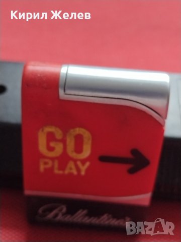 МАРКОВА ЗАПАЛКА GO PLAY BALLANTINES МНОГО КРАСИВА СТАРА РЯДКА ЗА КОЛЕКЦИОНЕРИ 16340, снимка 5 - Запалки - 39074022