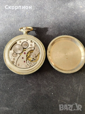 Джобен часовник - Молния - СССР - КОРАБ - Промоция, снимка 11 - Джобни - 50040781