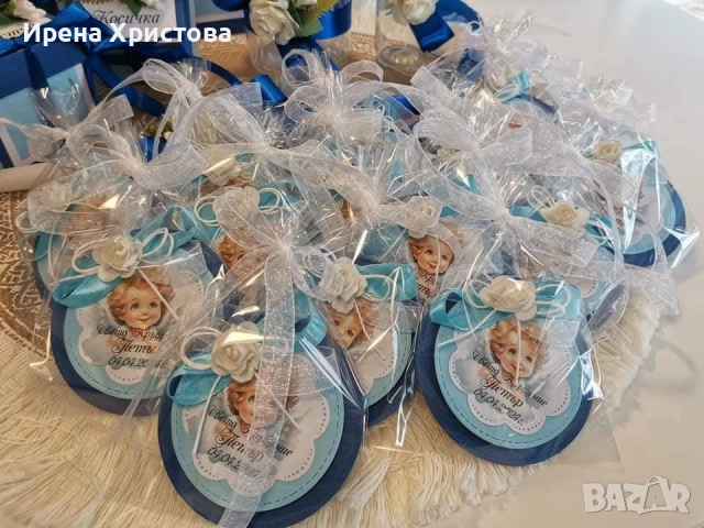 Комплект за кръщене, снимка 2 - Декорация - 52863956